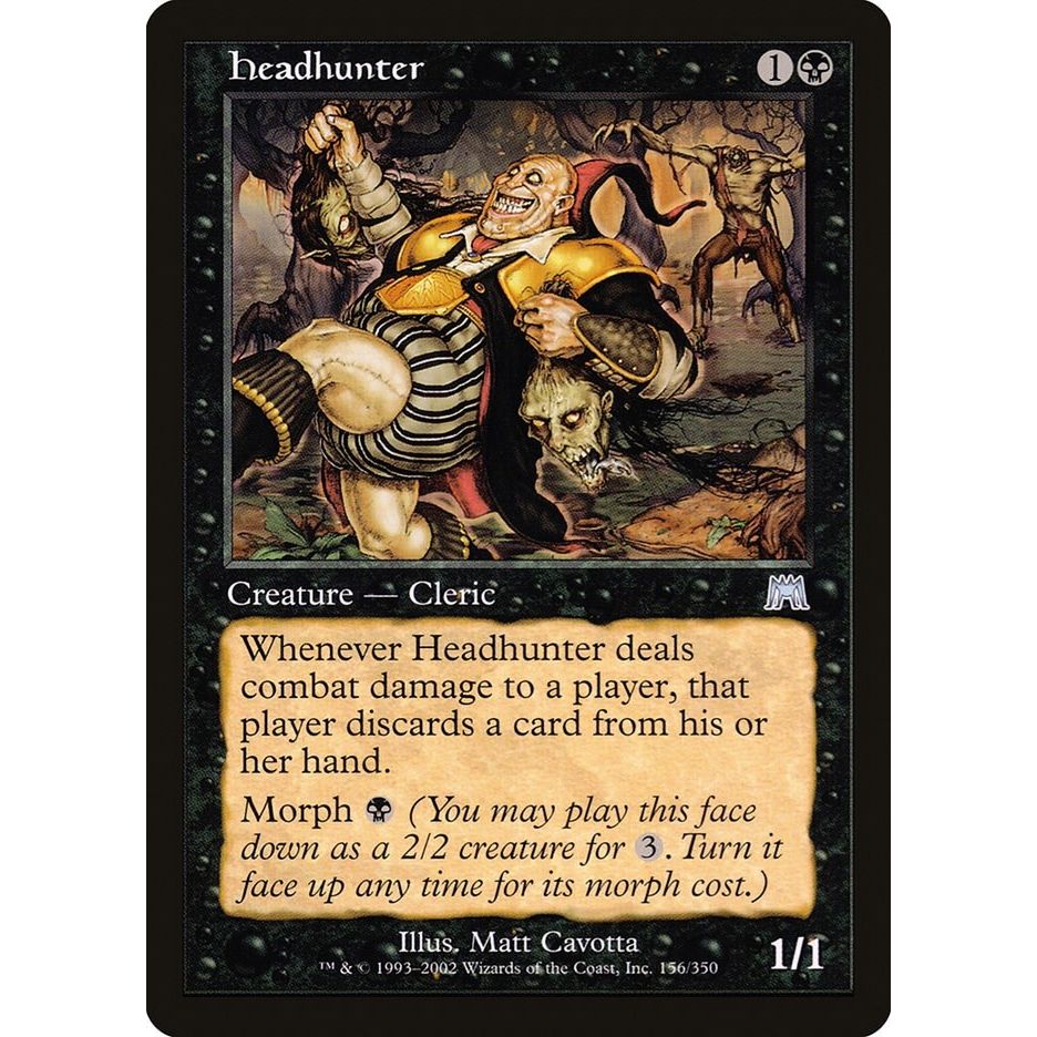 Image for Headhunter (156) (ONS) - Magic: The Gathering