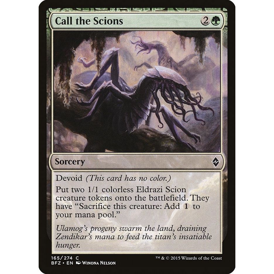 Image for Call the Scions (165) (BFZ) - Magic: The Gathering