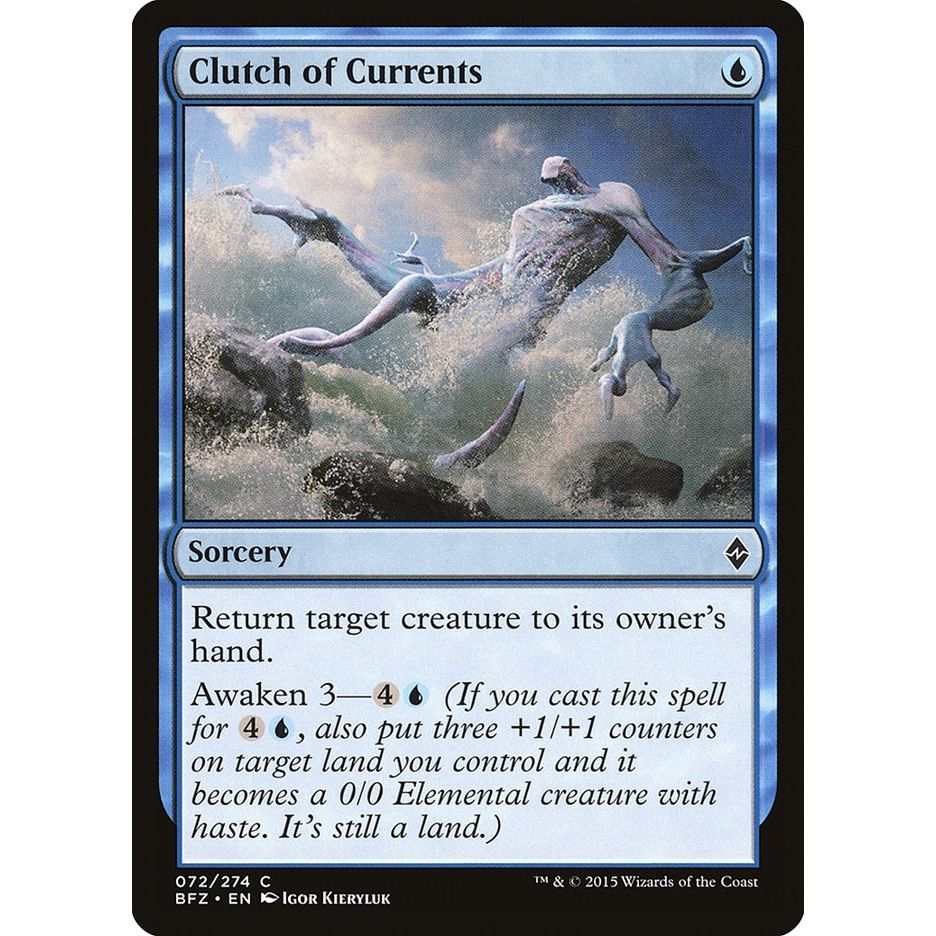 Image for Clutch of Currents (72) (BFZ) - Magic: The Gathering