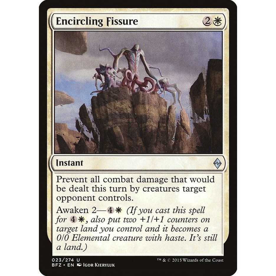 Image for Encircling Fissure (23) (BFZ) - Magic: The Gathering