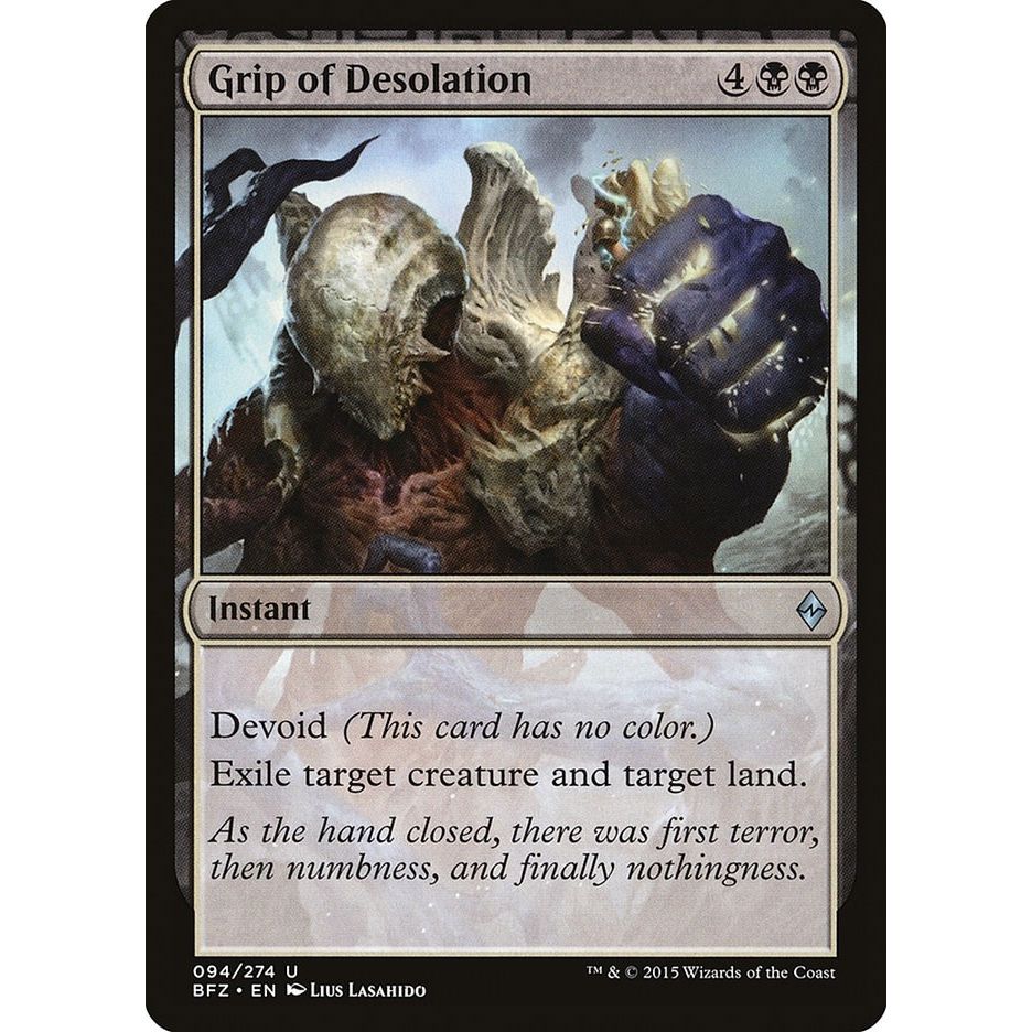 Image for Grip of Desolation (94) (BFZ) - Magic: The Gathering