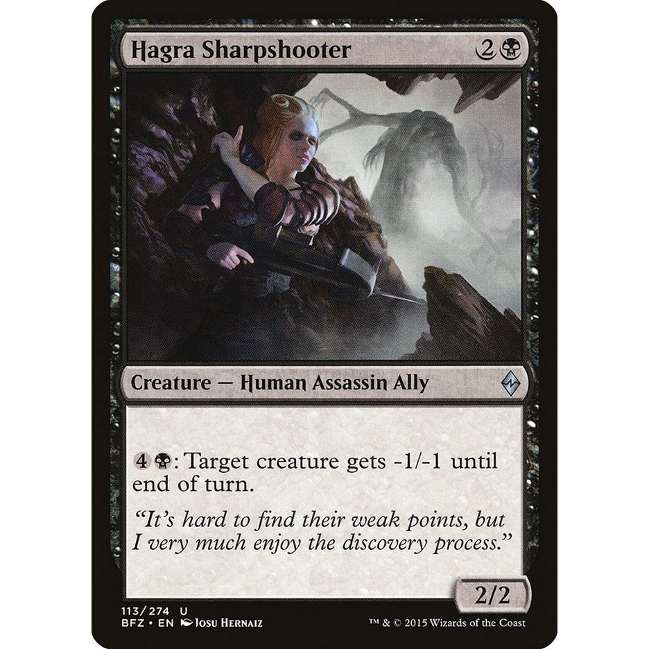 Image for Hagra Sharpshooter (113) (BFZ) - Magic: The Gathering
