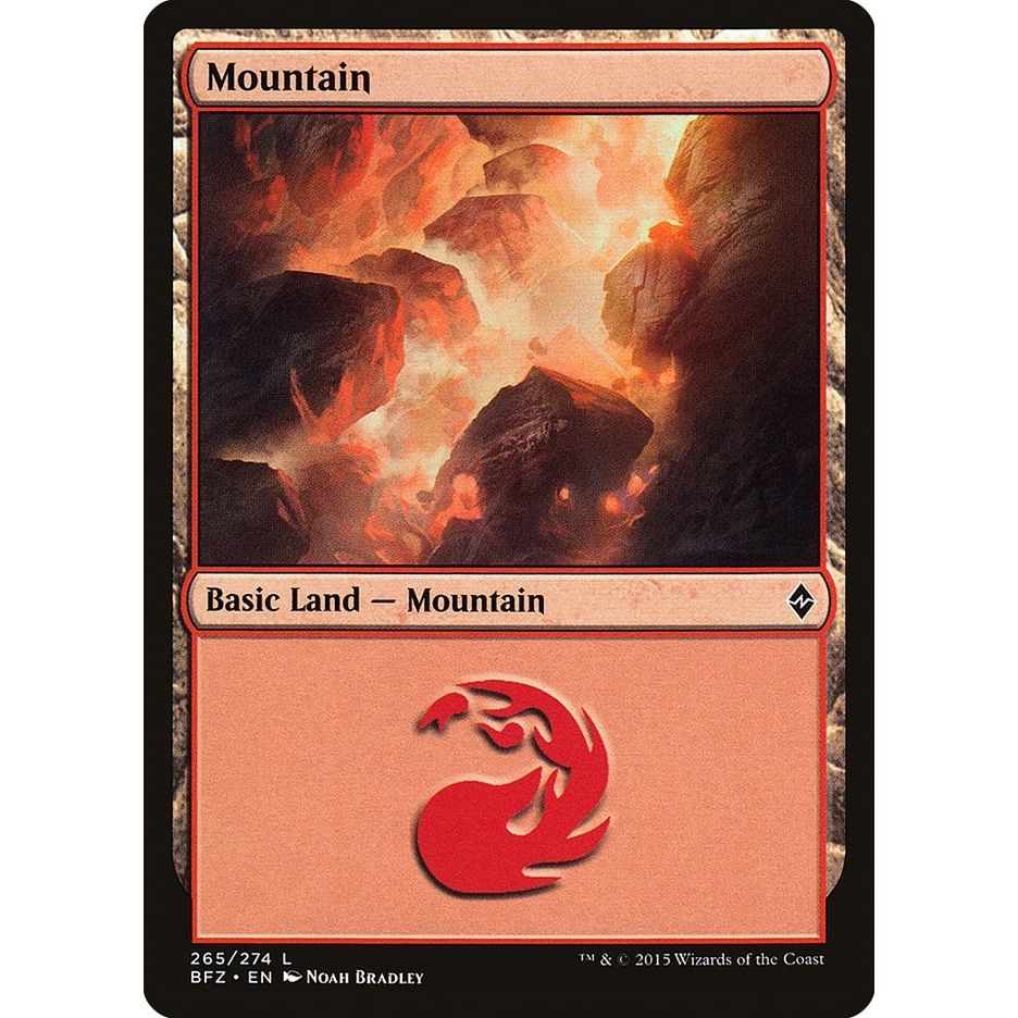 Image for Mountain (265) (265) (BFZ) - Magic: The Gathering