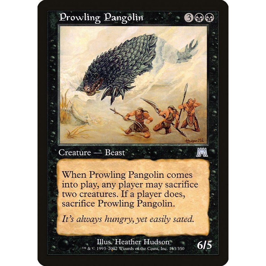 Image for Prowling Pangolin (163) (ONS) - Magic: The Gathering