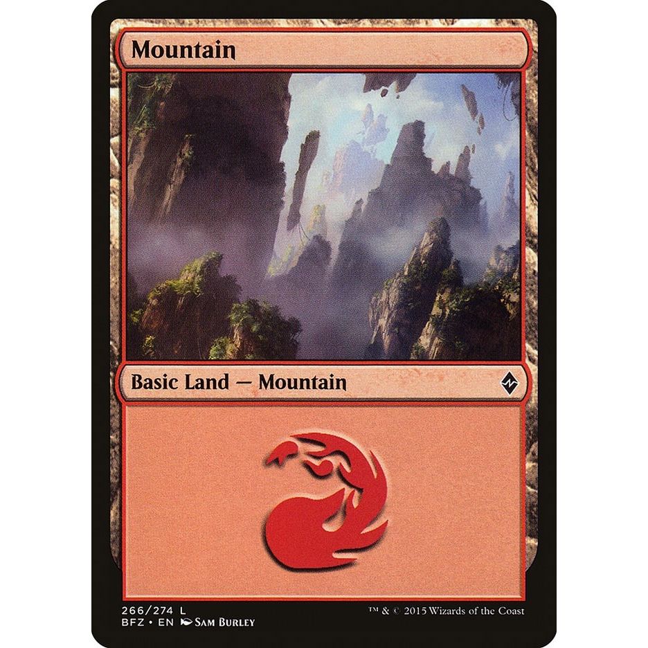 Image for Mountain (266) (266) (BFZ) - Magic: The Gathering