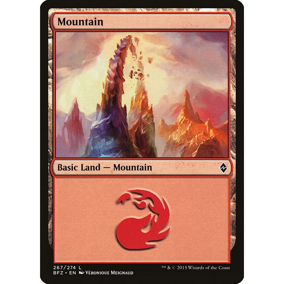 Image for Mountain (267) (267) (BFZ) - Magic: The Gathering
