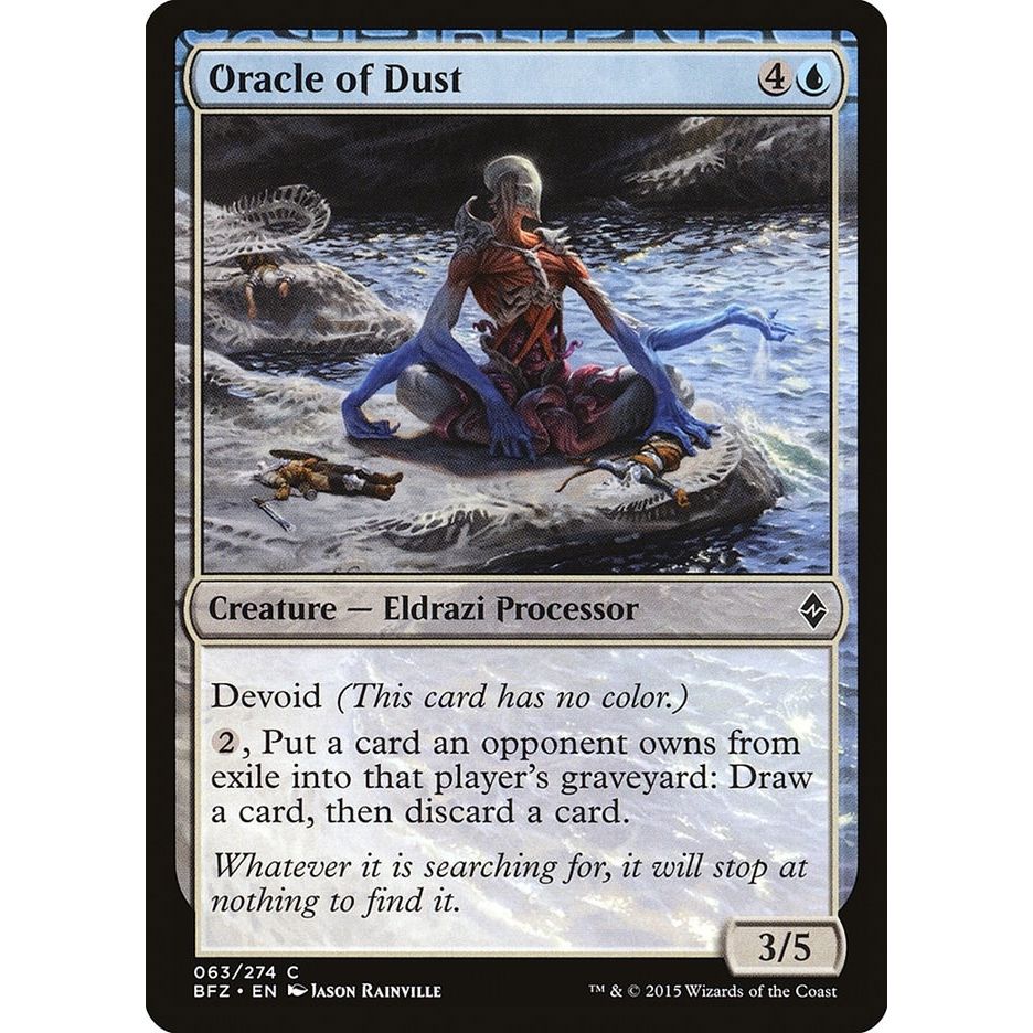 Image for Oracle of Dust (63) (BFZ) - Magic: The Gathering