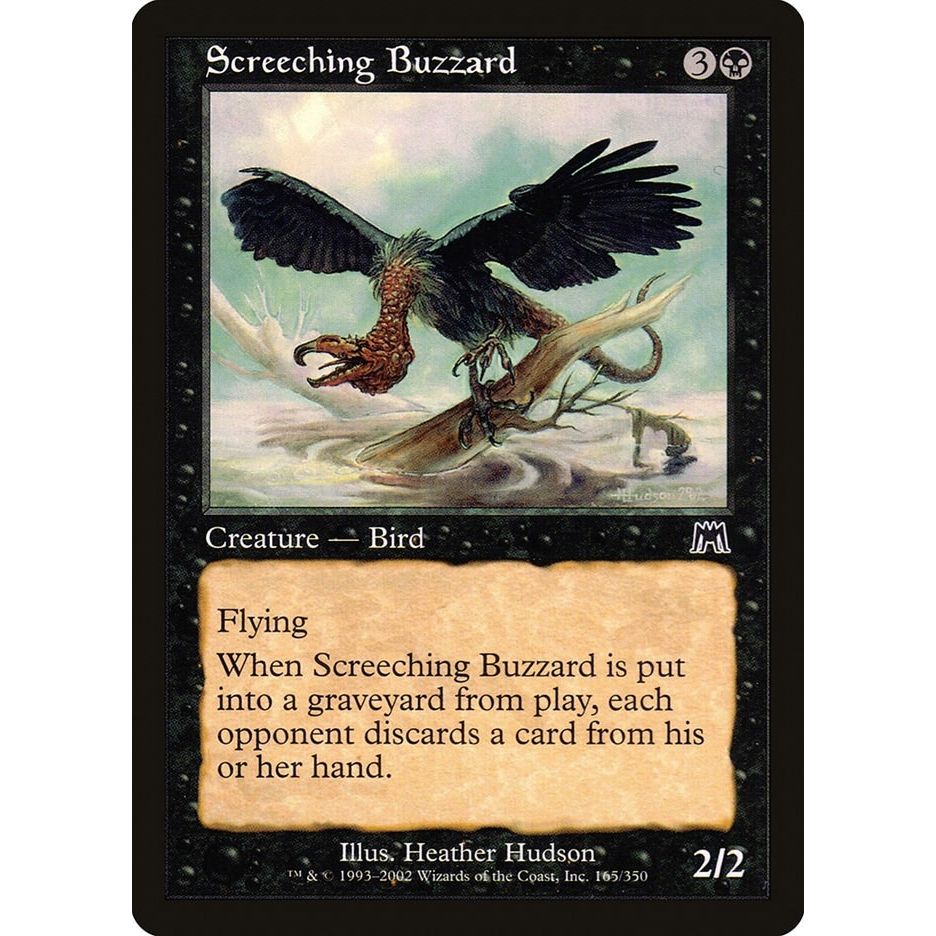 Image for Screeching Buzzard (165) (ONS) - Magic: The Gathering