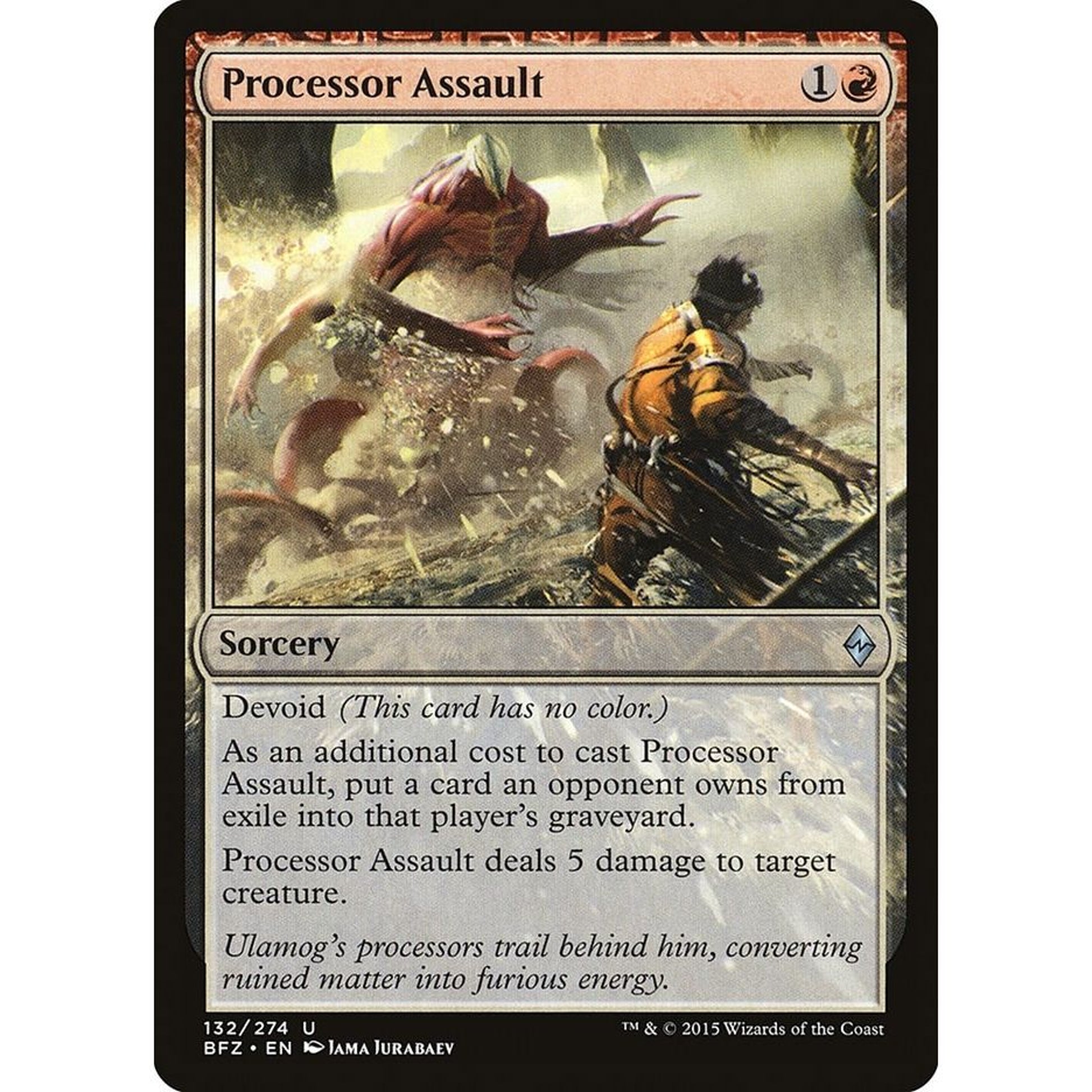 Image for Processor Assault (132) (BFZ) - Magic: The Gathering