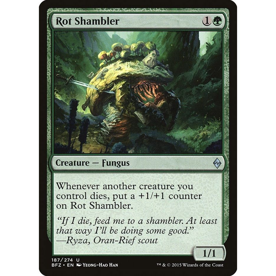 Image for Rot Shambler (187) (BFZ) - Magic: The Gathering