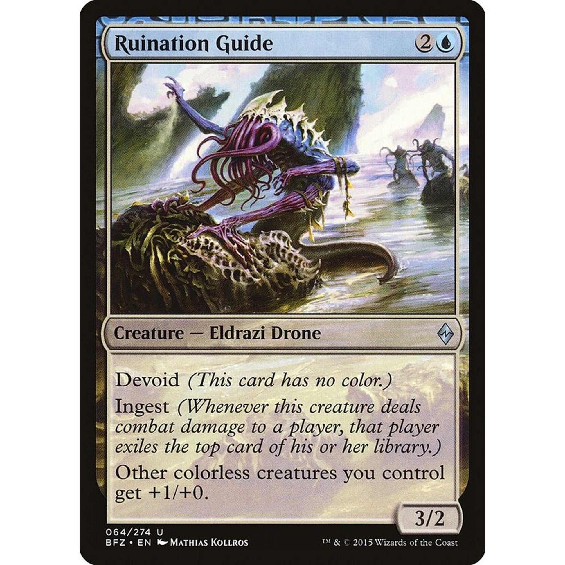 Image for Ruination Guide (64) (BFZ) - Magic: The Gathering