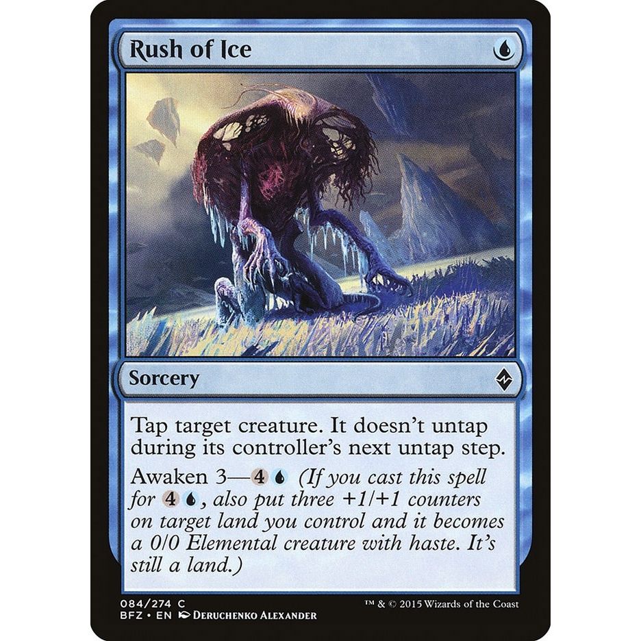 Image for Rush of Ice (84) (BFZ) - Magic: The Gathering