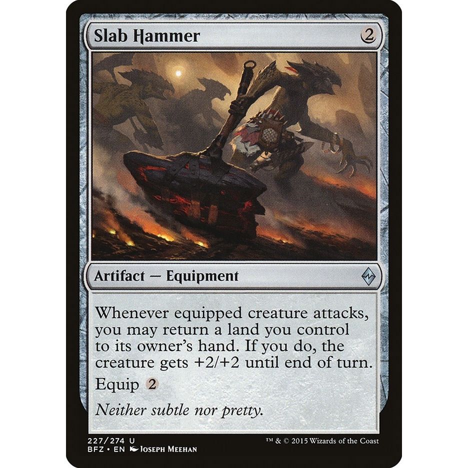 Image for Slab Hammer (227) (BFZ) - Magic: The Gathering