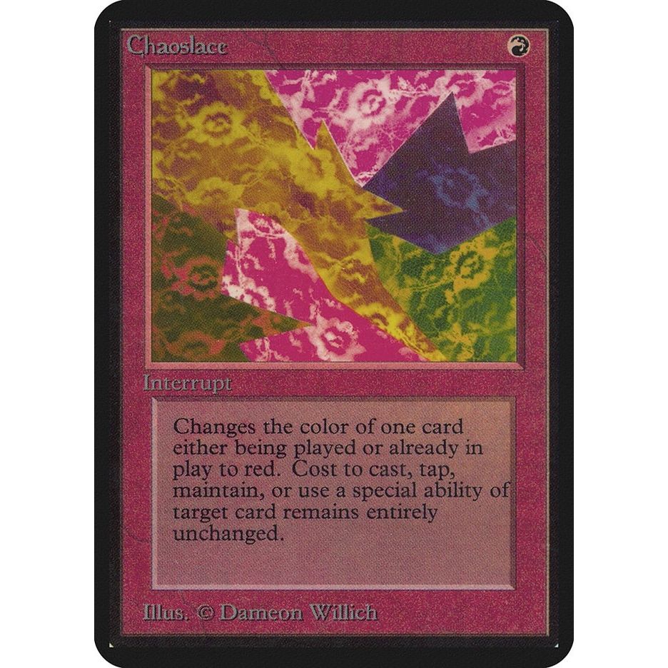 Image for Chaoslace (LEA) - Magic: The Gathering