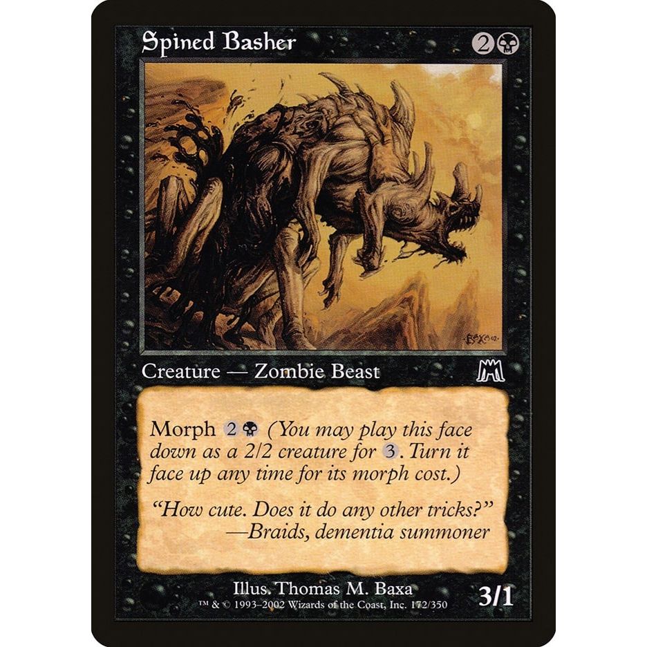 Image for Spined Basher (172) (ONS) - Magic: The Gathering