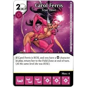 Image for Carol Ferris - True Love (111) (WOL) - Dice Masters