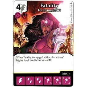 Image for Fatality - Forgiving Heart (113) (WOL) - Dice Masters