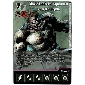 Image for Black Lantern Aquaman - From the Depths (Full Art) (143) (WOL) - Dice Masters