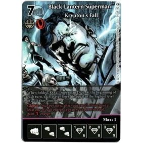 Image for Black Lantern Superman - Krypton's Fall (Full Art) (145) (WOL) - Dice Masters