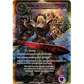Image for Arthur, the Dead Lord of Vengeance (Full Art) (SKL-066) (SKL) - Force of Will