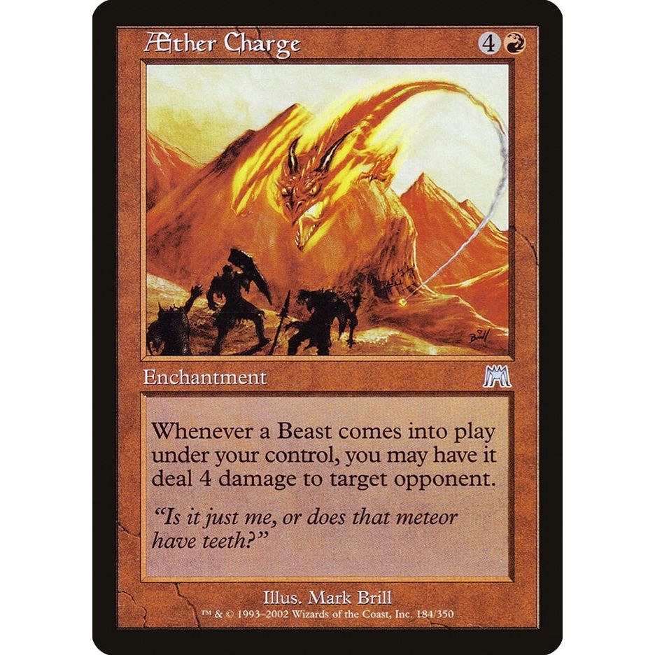 Image for Aether Charge (184) (ONS) - Magic: The Gathering