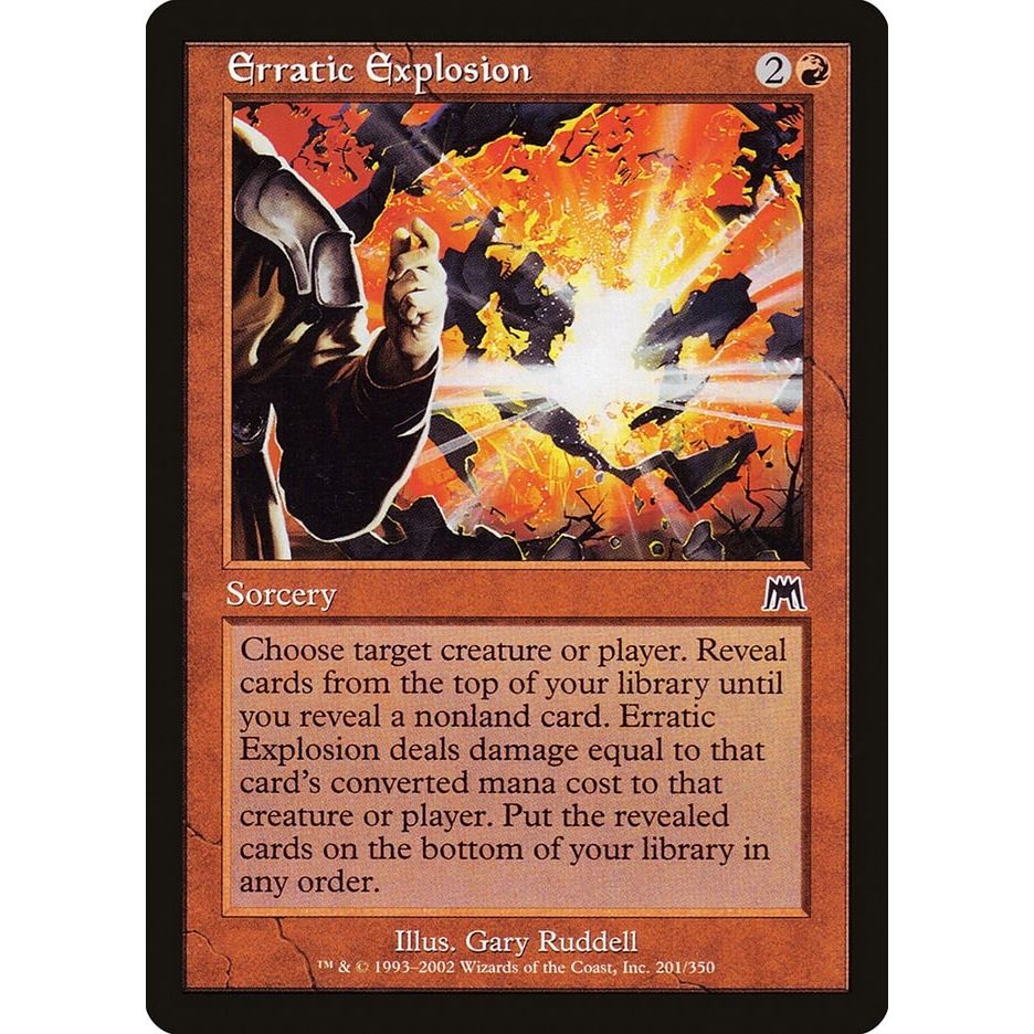 Image for Erratic Explosion (201) (ONS) - Magic: The Gathering