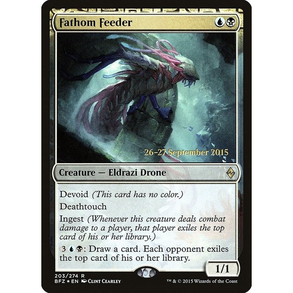 Image for Fathom Feeder (203) (PRE) - Magic: The Gathering