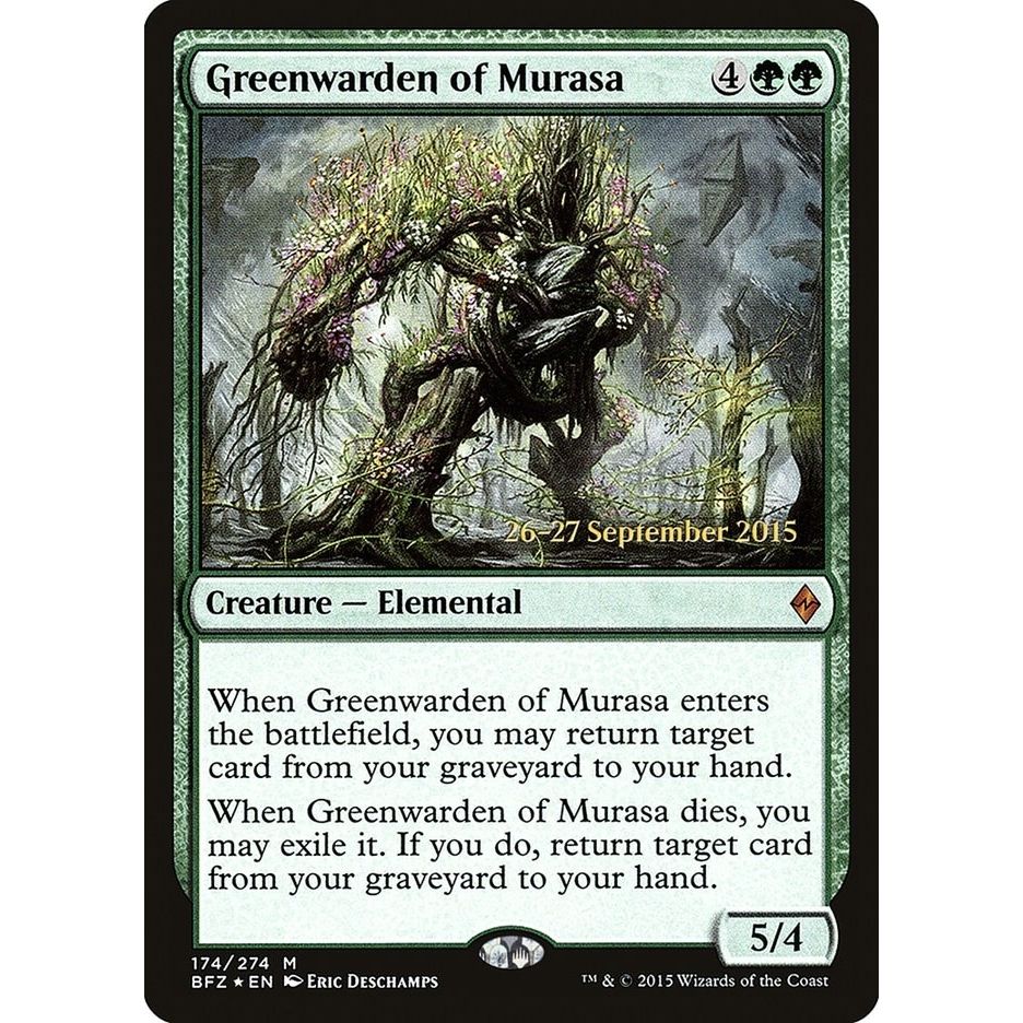 Image for Greenwarden of Murasa (174) (PRE) - Magic: The Gathering