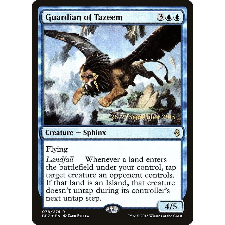 Image for Guardian of Tazeem (78) (PRE) - Magic: The Gathering