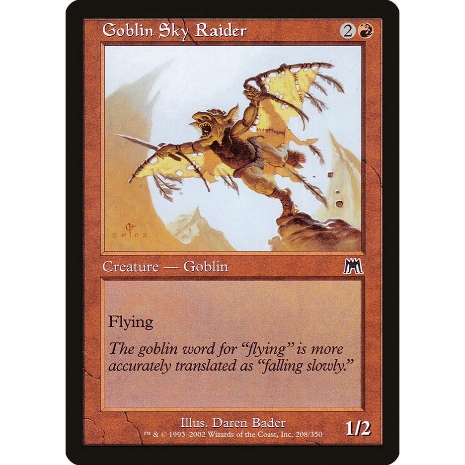 Image for Goblin Sky Raider (208) (ONS) - Magic: The Gathering