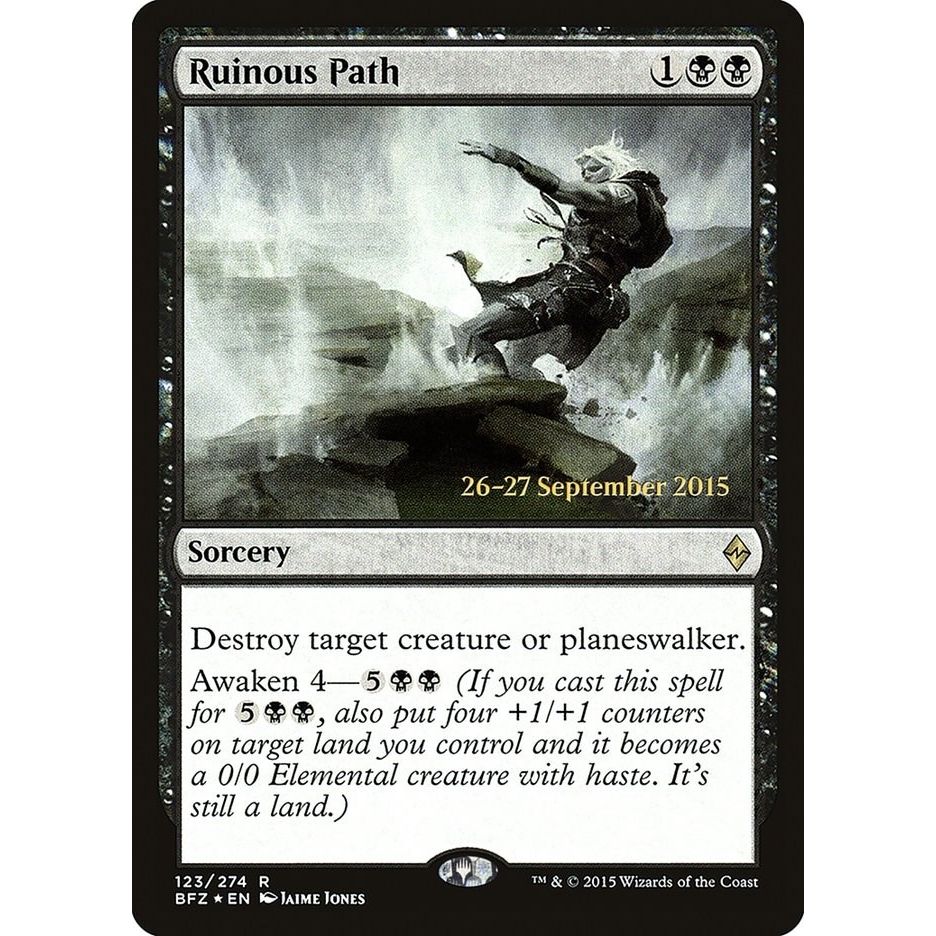 Image for Ruinous Path (123) (PRE) - Magic: The Gathering