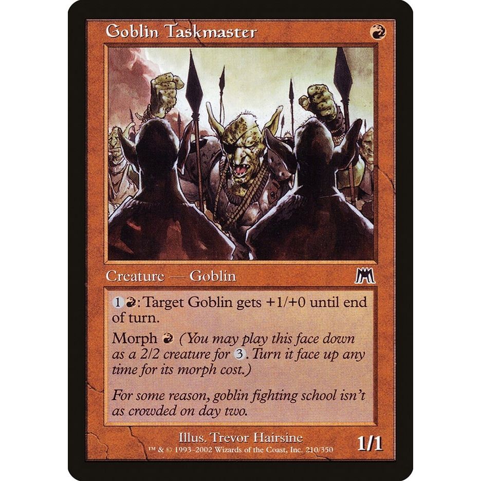 Image for Goblin Taskmaster (210) (ONS) - Magic: The Gathering