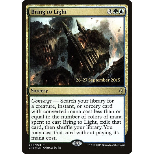 Image for Bring to Light (209) (PRE) - Magic: The Gathering