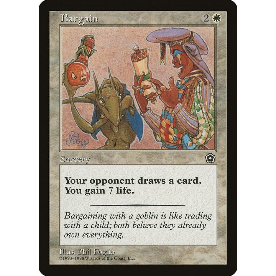 Image for Bargain (P02) - Magic: The Gathering