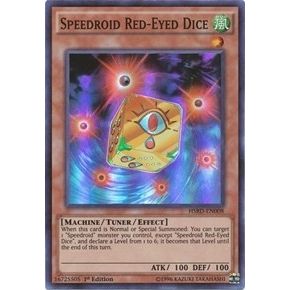 Image for Speedroid Red-Eyed Dice (HSRD-EN008) (HSRD) - YuGiOh