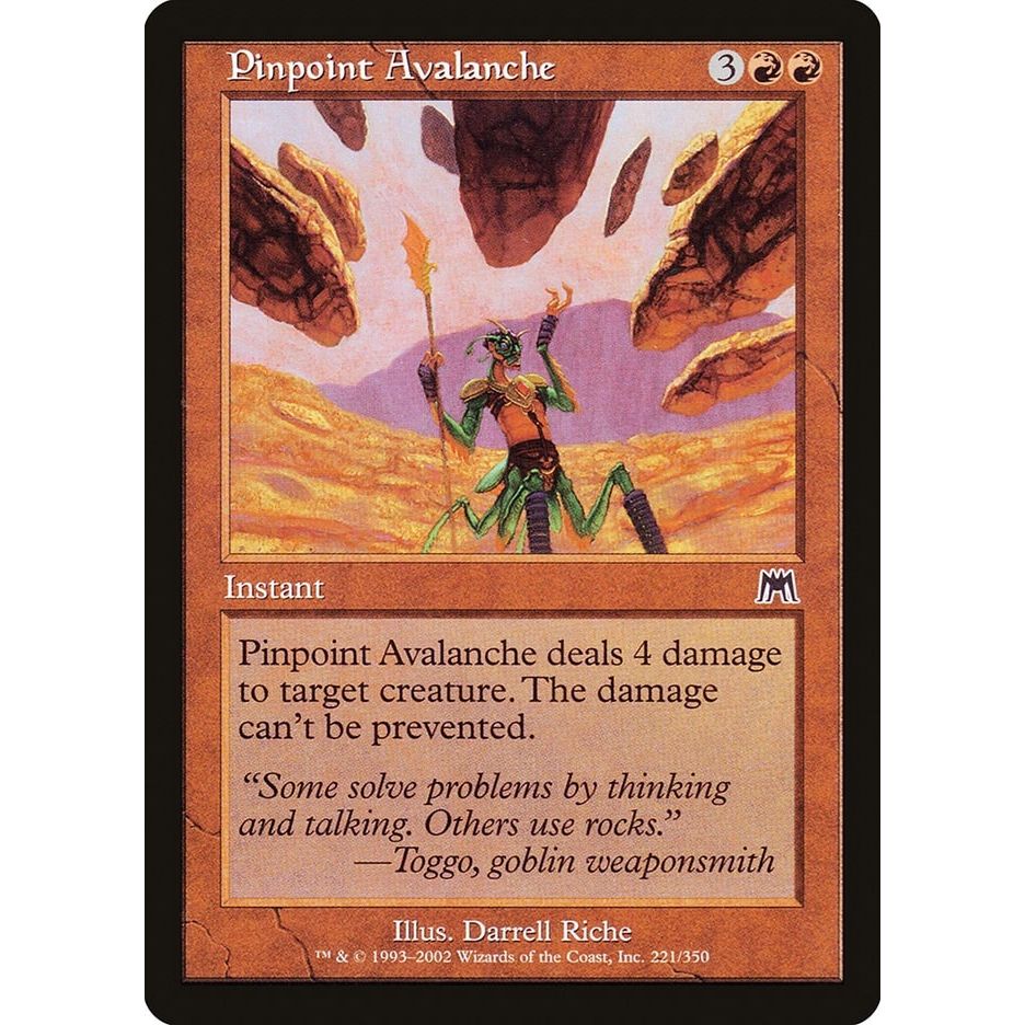 Image for Pinpoint Avalanche (221) (ONS) - Magic: The Gathering