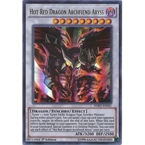 Image for Hot Red Dragon Archfiend Abyss (HSRD-EN041) (HSRD) - YuGiOh