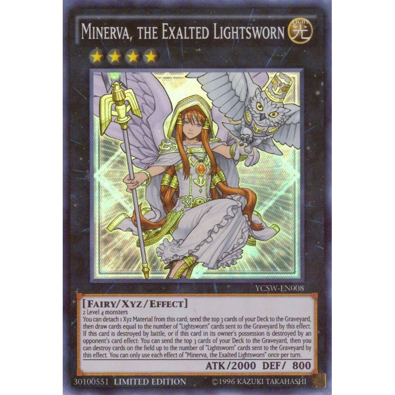 Image for Minerva, the Exalted Lightsworn (Super Rare) (YCSW-EN008) (YCSW) - YuGiOh