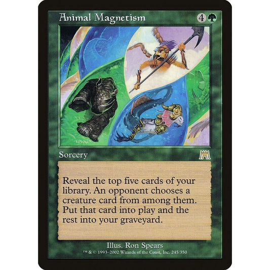 Image for Animal Magnetism (245) (ONS) - Magic: The Gathering