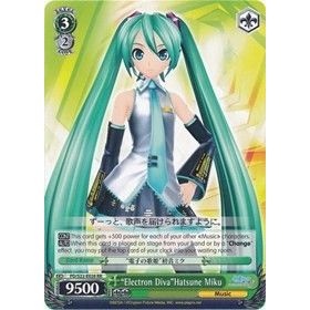 Image for "Electron Diva"Hatsune Miku (PD/S22-E026 RR) (PD/S22) - Weiss Schwarz