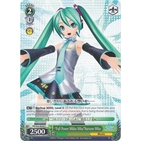 Image for "Full Power Mikku Miku"Hatsune Miku (PD/S22-E044 C) (PD/S22) - Weiss Schwarz