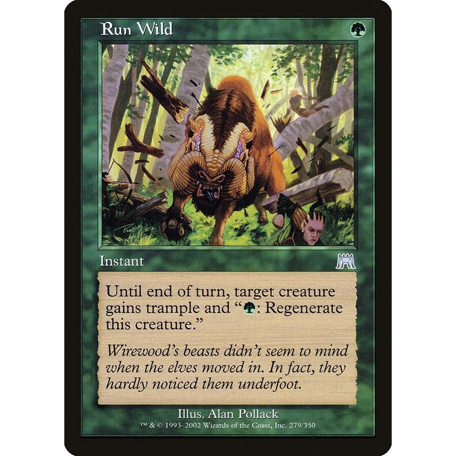 Image for Run Wild (279) (ONS) - Magic: The Gathering