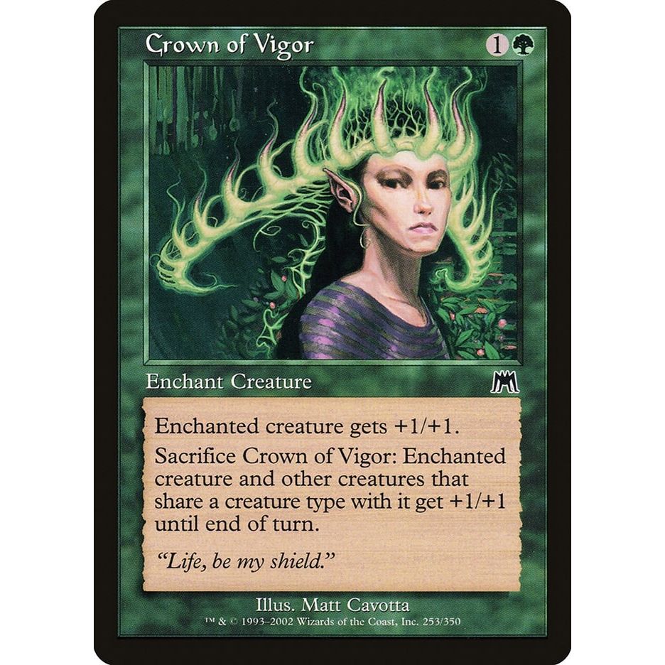 Image for Crown of Vigor (253) (ONS) - Magic: The Gathering