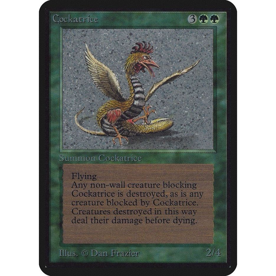 Image for Cockatrice (LEA) - Magic: The Gathering