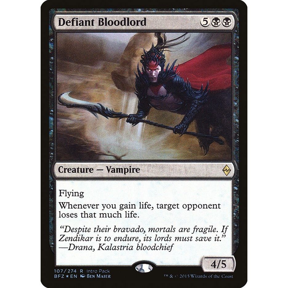 Image for Defiant Bloodlord (107) (UMP) - Magic: The Gathering