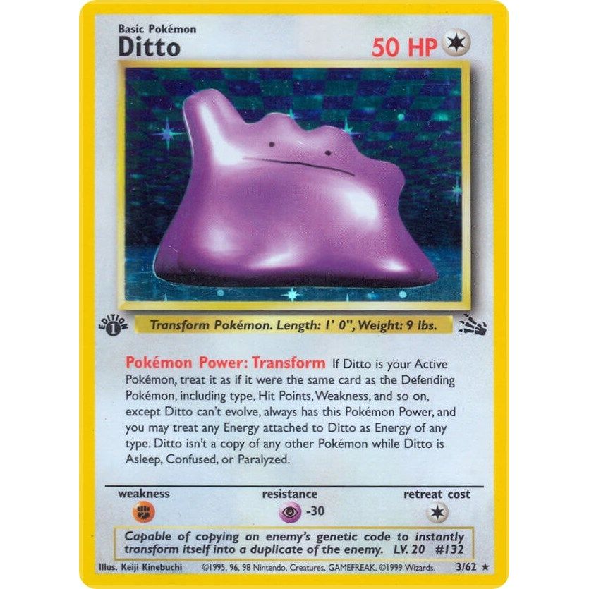 Image for Ditto (3) (03/62) (FO) - Pokemon