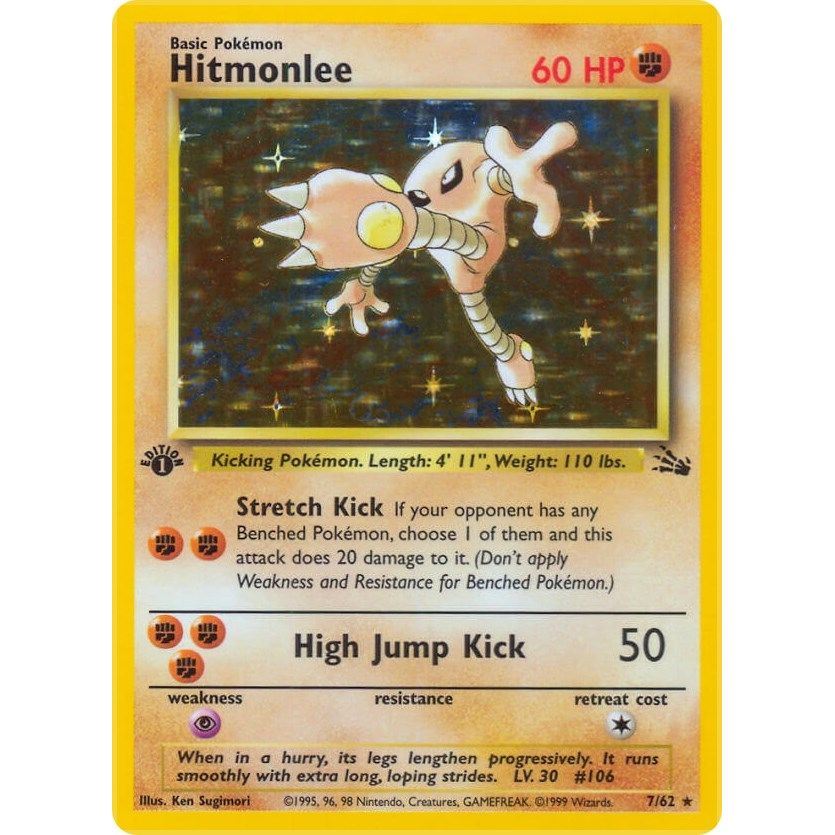 Image for Hitmonlee (7) (07/62) (FO) - Pokemon