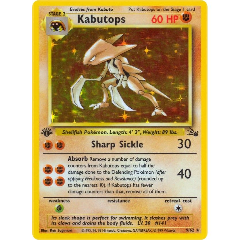 Image for Kabutops (9) (09/62) (FO) - Pokemon