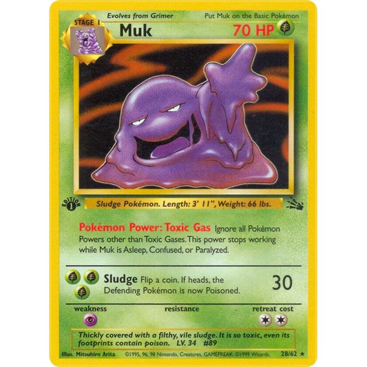 Image for Muk (28) (28/62) (FO) - Pokemon