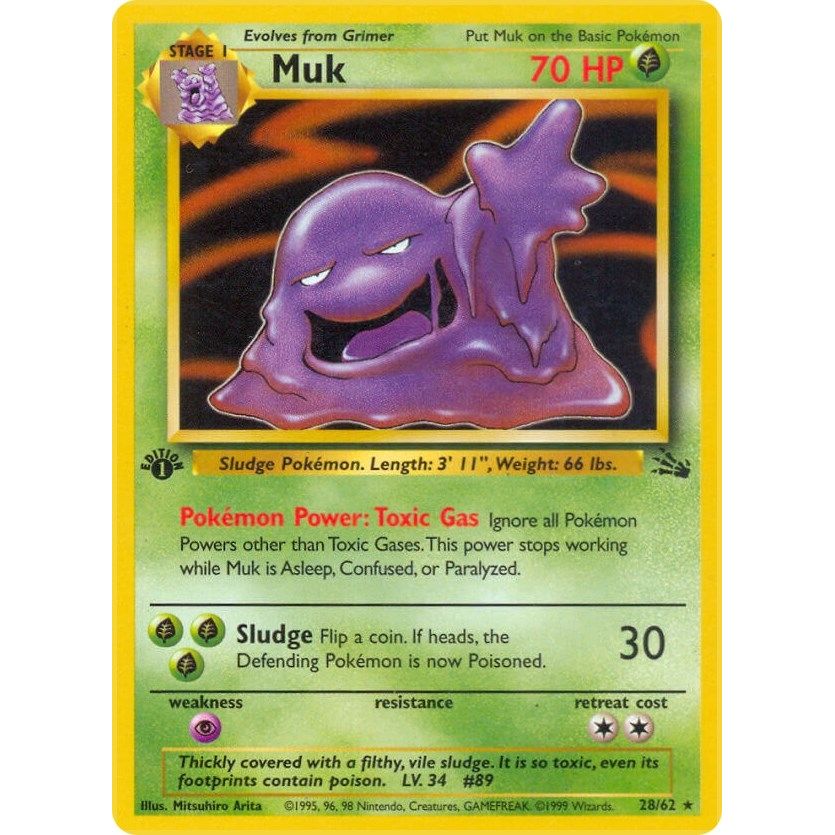 Image for Muk (28) (28/62) (FO) - Pokemon